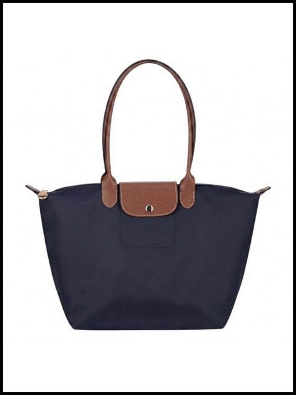 Nylon Tote Bag Satchel Zip Top Handle Laptop Work Travel